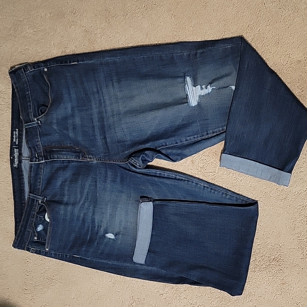 Levi modern cuffed jeans